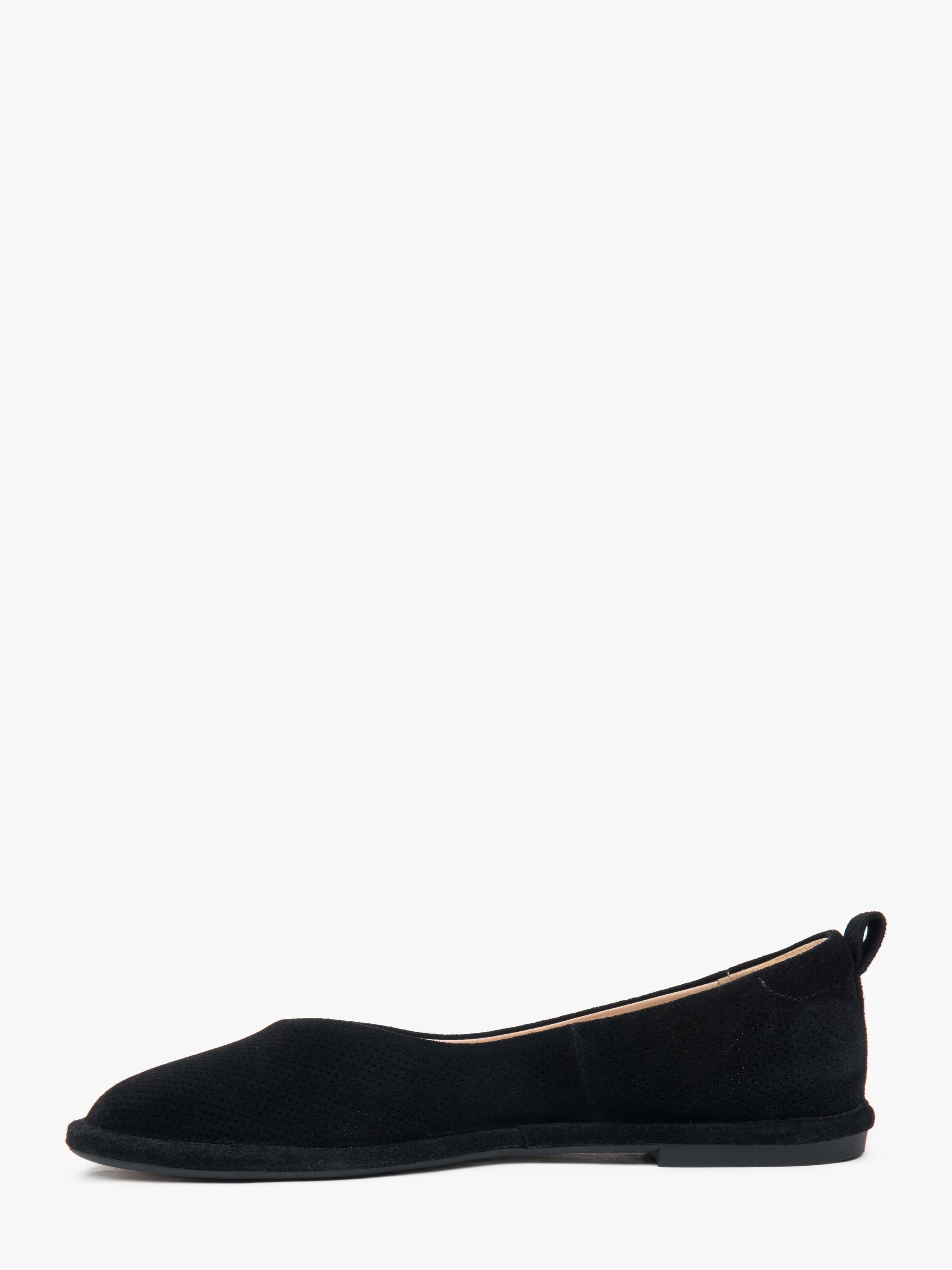 Estro Ballet Flats '202-24105-1' in Black