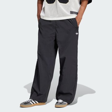 ADIDAS ORIGINALS Loose fit Trousers 'Adilenium Season 3' in Black: front