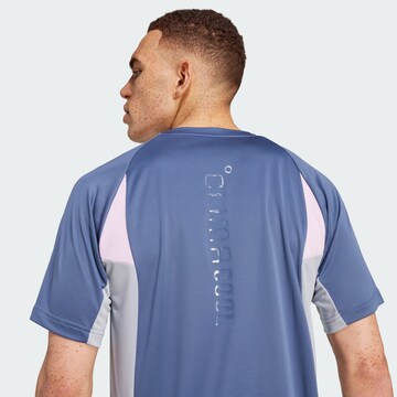T-Shirt fonctionnel 'Tech Apparel' ADIDAS PERFORMANCE en bleu
