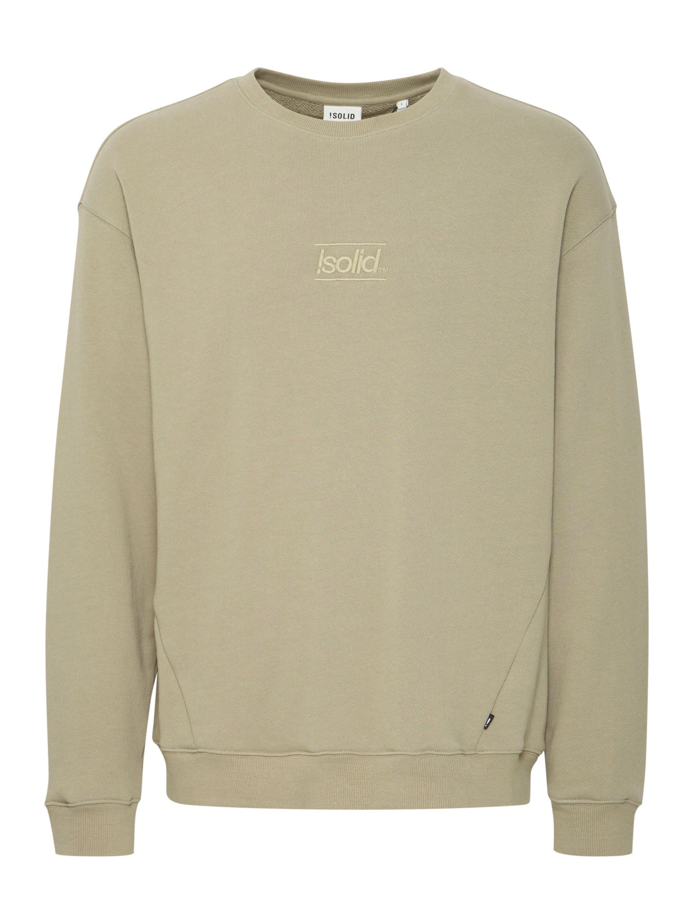 !Solid Sweatshirt 'Moris' in Beige: voorkant