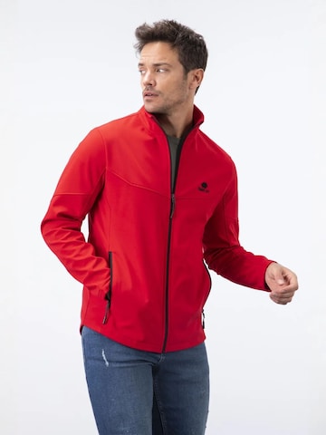Giacca di mezza stagione di Tommy Life in rosso: frontale