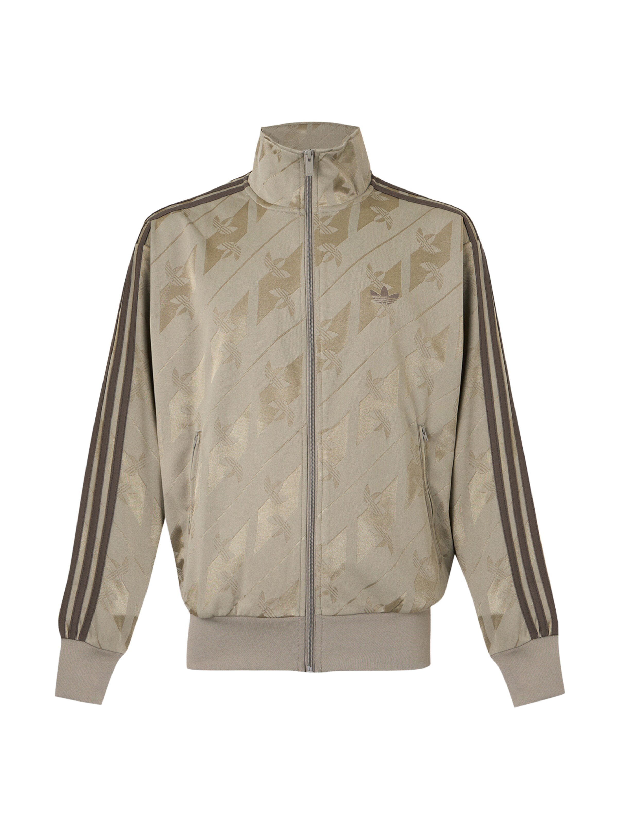 ADIDAS ORIGINALS - Sudadera con cremallera 'Firebird' en verde: frente