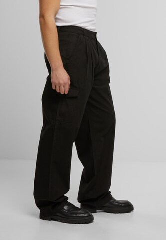 Wide leg Pantaloni cu buzunare de la Urban Classics pe negru