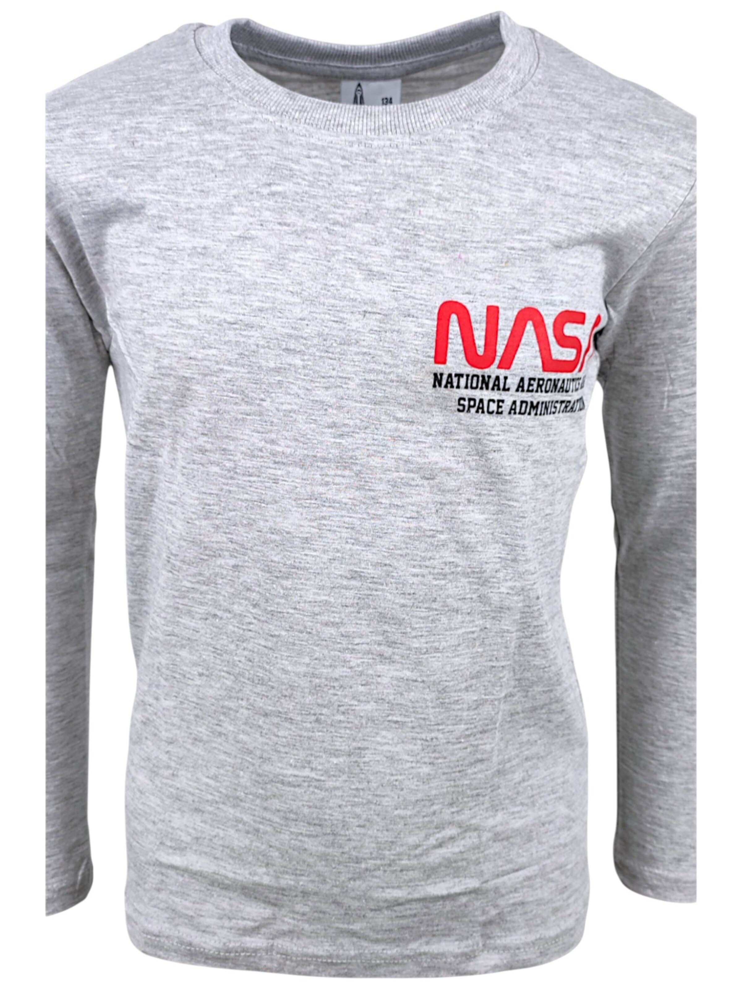 NASA Shirt 'NASA' in Grey