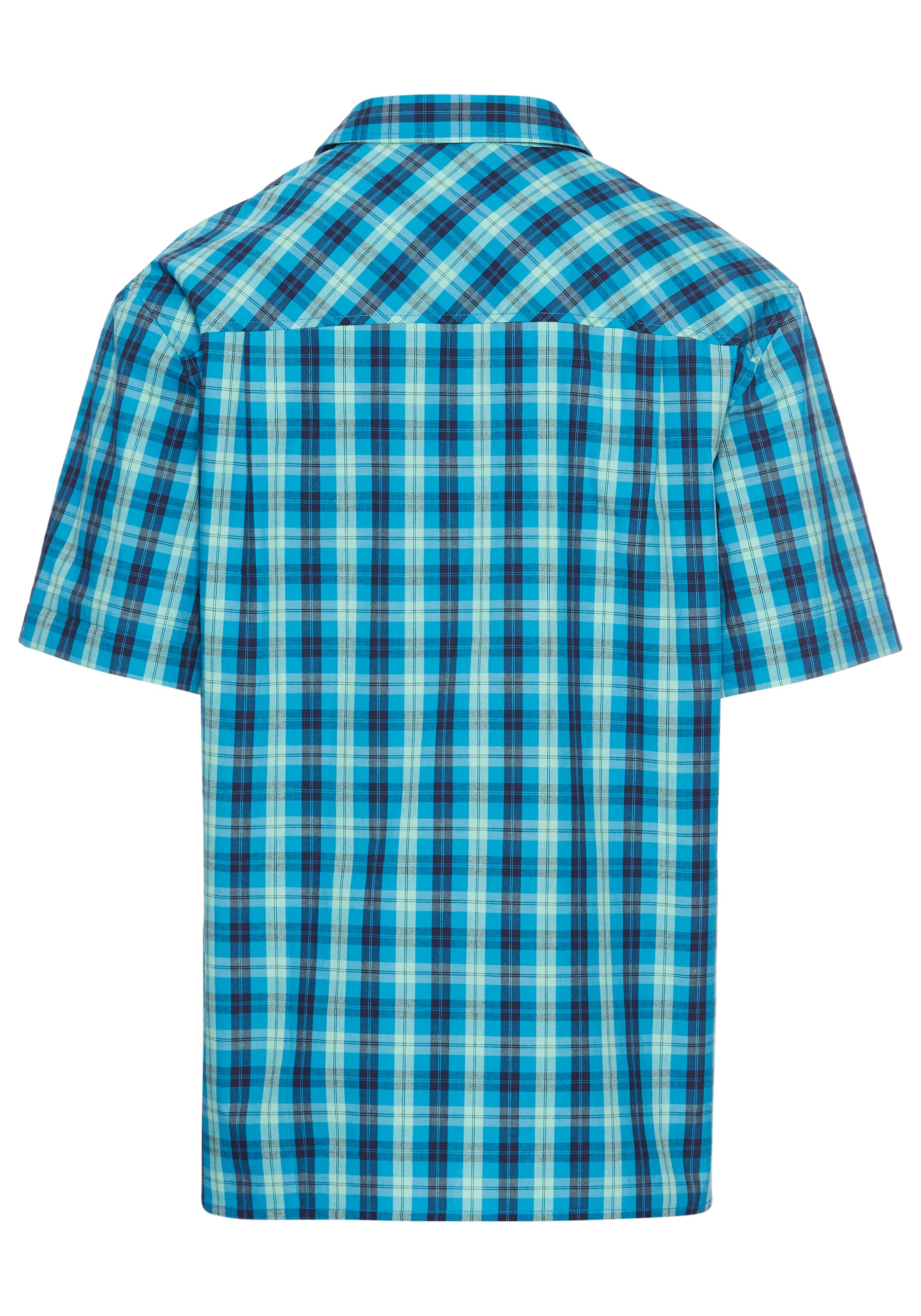 Man's World Comfort Fit Hemd in Blau