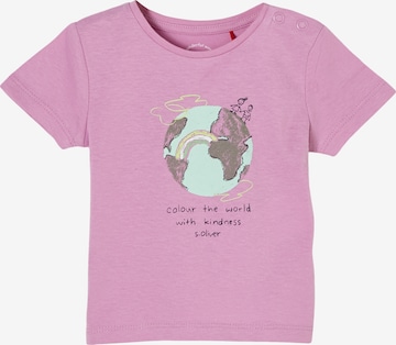 T-Shirt s.Oliver en rose : devant