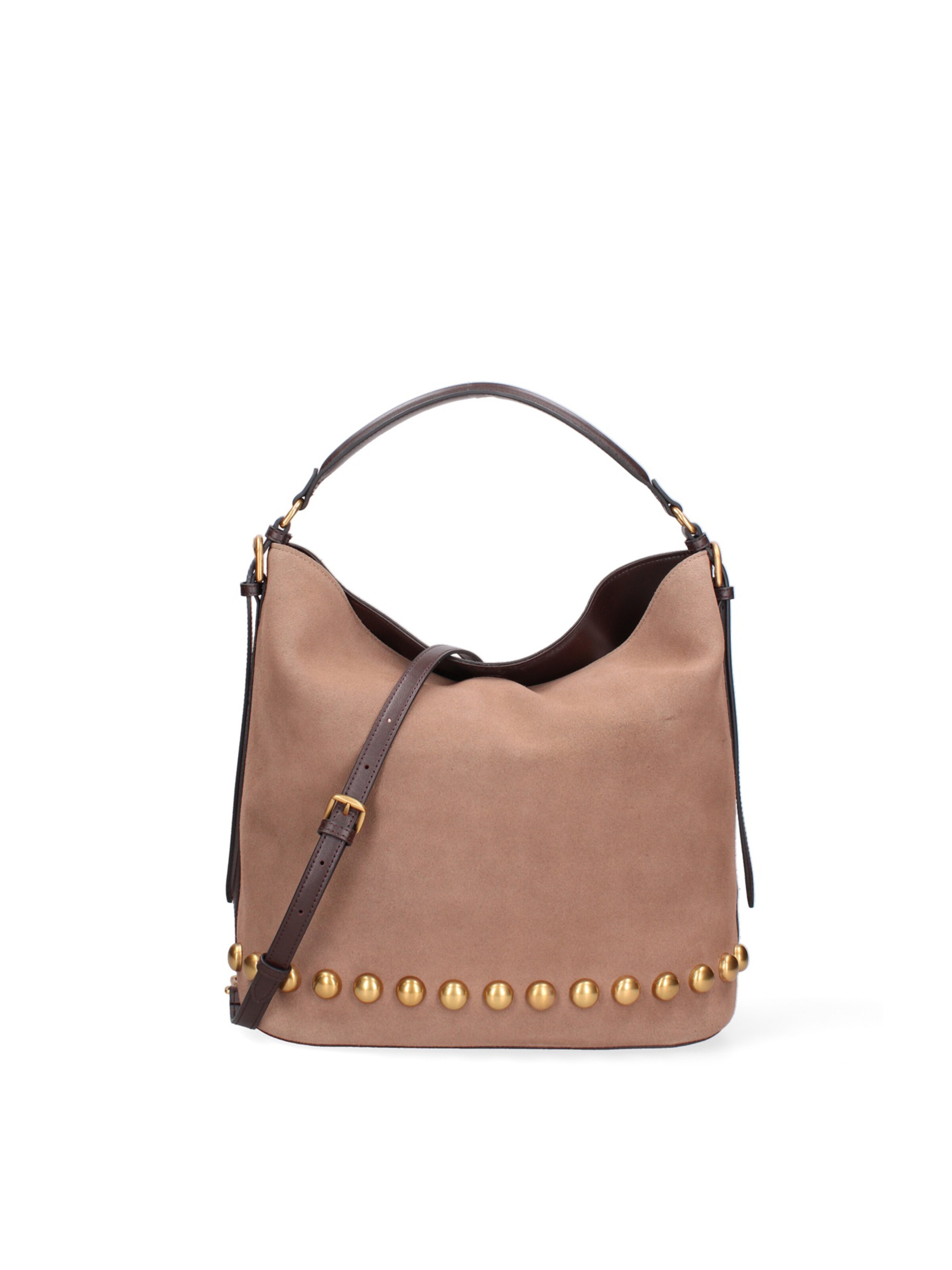 Borsa a mano di Gave Lux in marrone: frontale