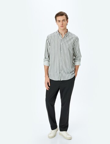 Koton Regular fit Button Up Shirt in Grey