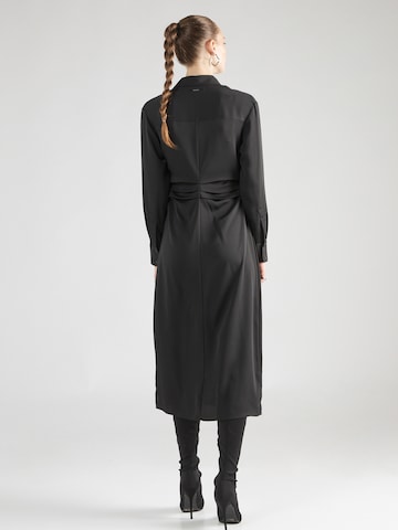 Calvin Klein - Vestido camisero en negro