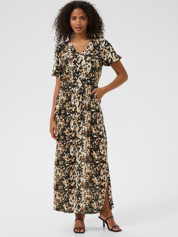 Kaffe Dress 'KAIsolde Amber' in Brown: front