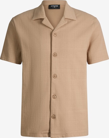 STRELLSON Regular fit Zakelijk overhemd ' Filip ' in Beige: voorkant