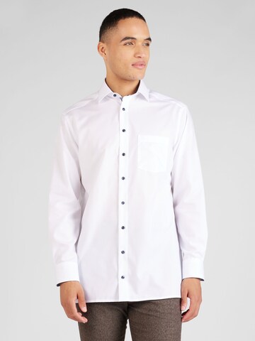 OLYMP Regular fit Business shirt in White: front