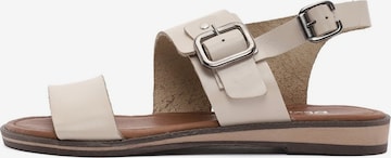 Sandales Derimod en beige : devant