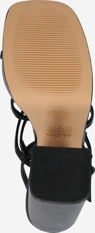 ALDO Sandały z rzemykami 'DARLING' w kolorze czarny