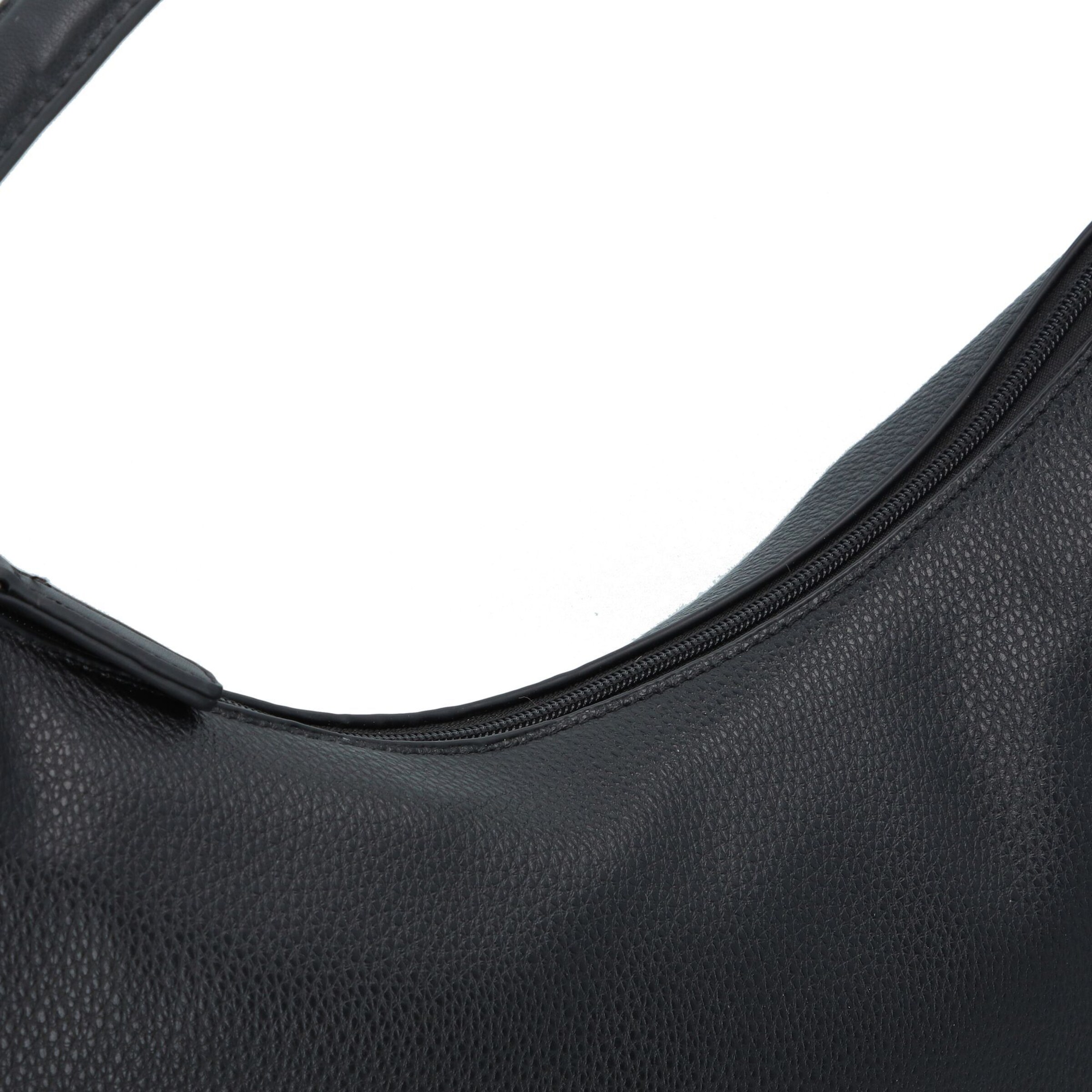 TOM TAILOR Shoulder Bag 'Dea' in Black