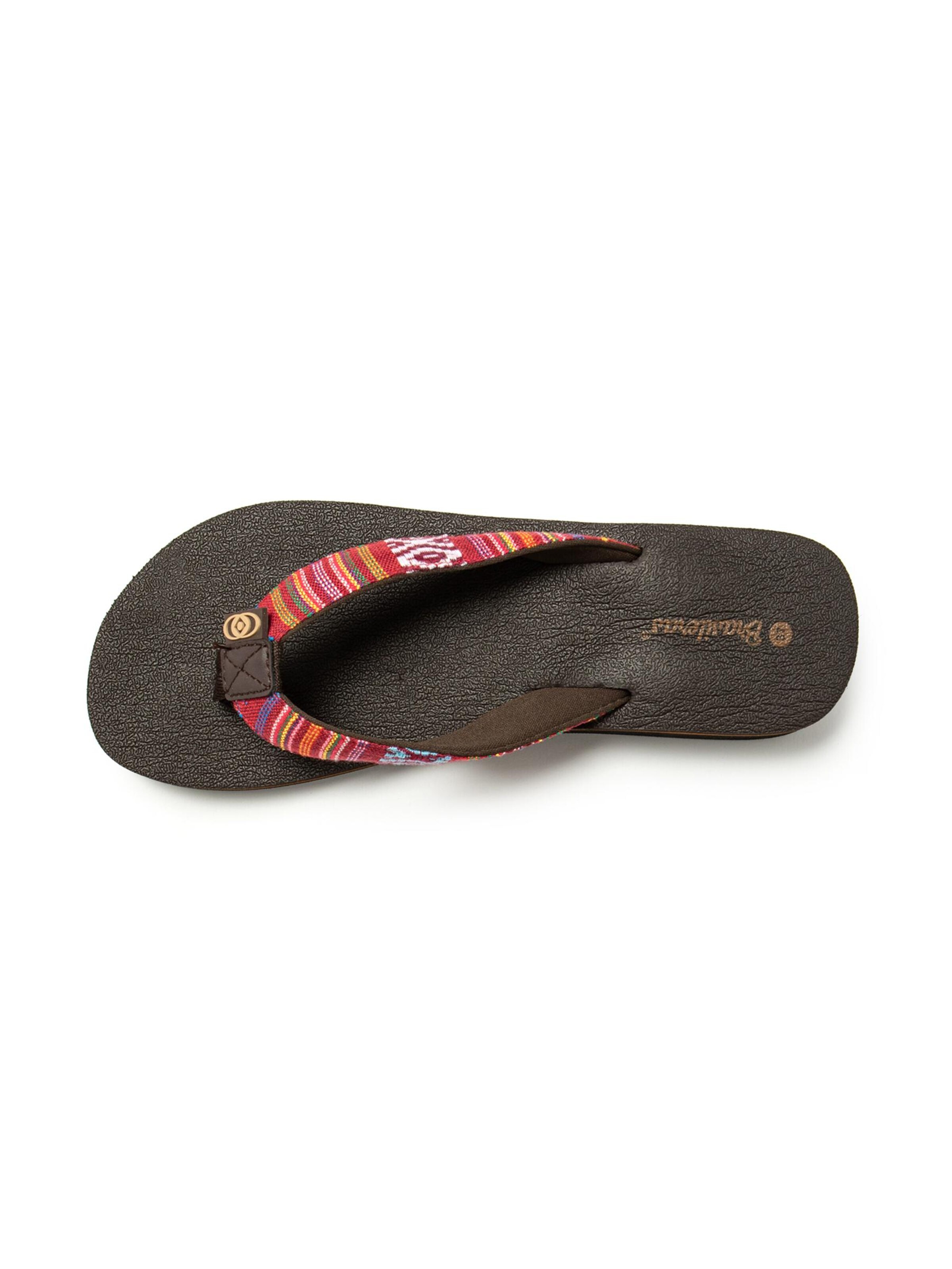 Brasileras Teenslipper 'Maya' in Rood