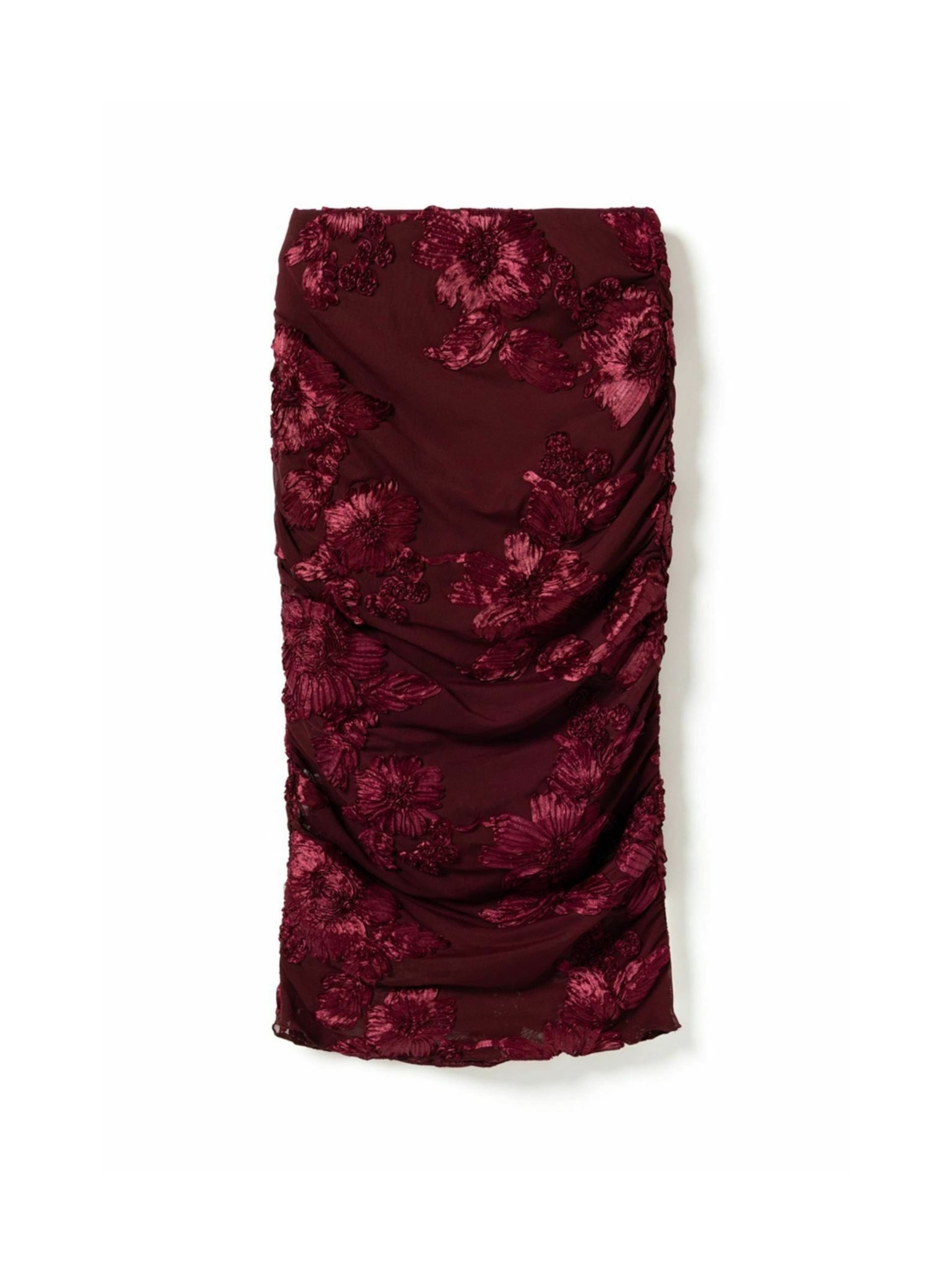 Gonna ' N-Maridel ' di Noella in rosso: frontale