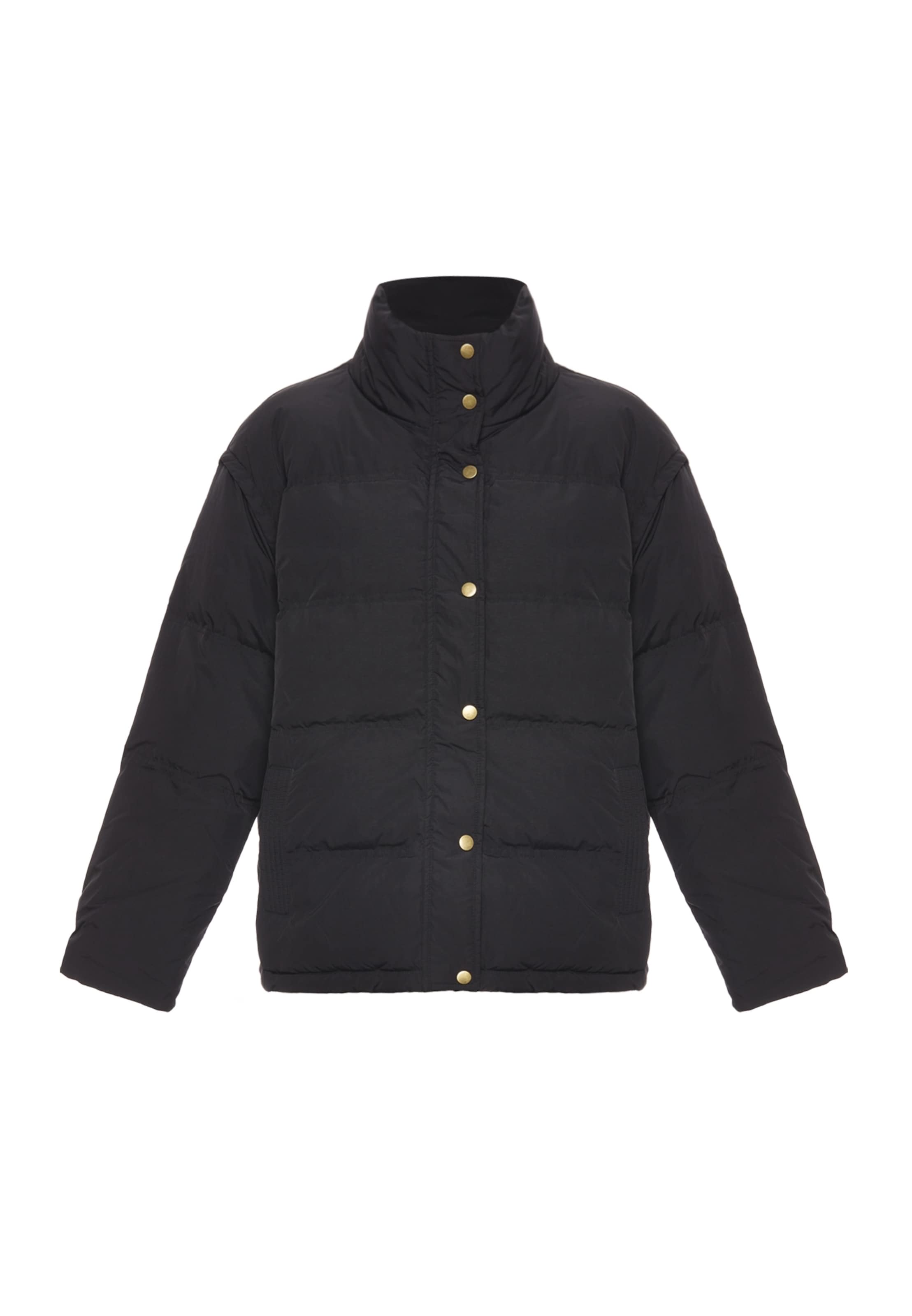 MYMO Kevad-sügisjope, värv must: eest vaates