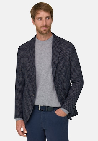 Boggi Milano Regular fit Colbert in Blauw: voorkant