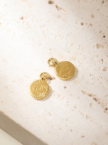 Hey Happiness Ohrringe 'Evil Eye' in Gold