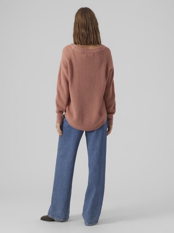 Pull-over 'RICIENEW' VERO MODA en rose