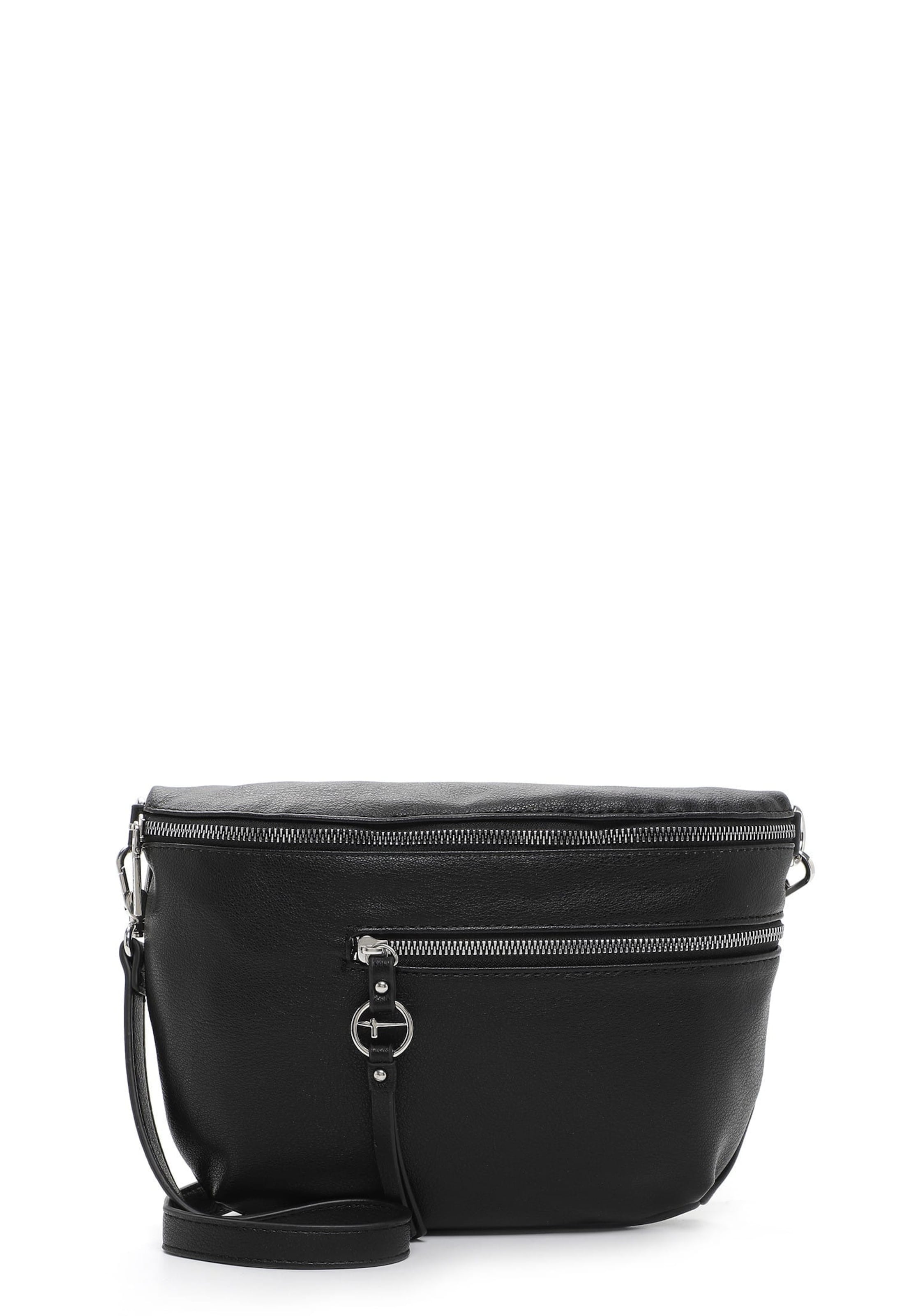 Tamaris Skuldertaske 'Nele' i sort: forside