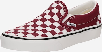 Slip on 'Classic' VANS en rouge : devant