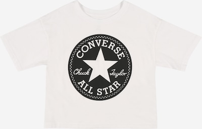 CONVERSE T-Shirt in schwarz / weiß, Produktansicht