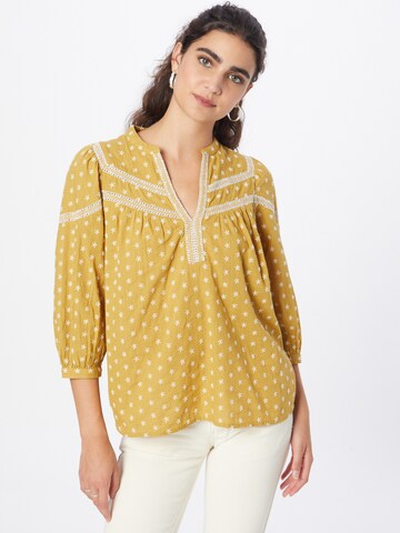 Camicia da donna 'CASSANDRA' di Maison 123 in giallo: frontale