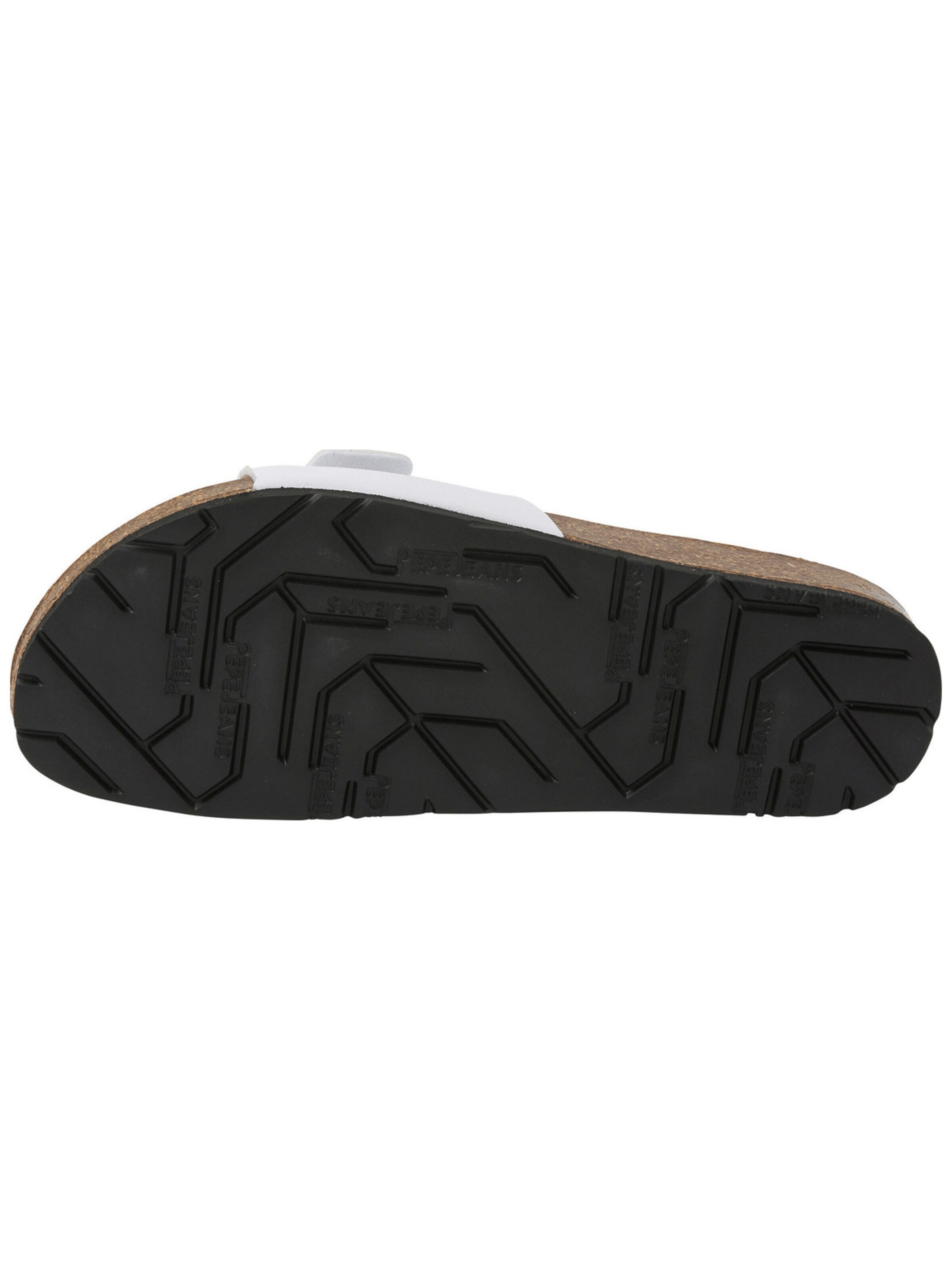 Pepe Jeans Pantolette 'Pepe Jeans Bio M Single Champion'‌‌‌‌‌‌ in Weiß