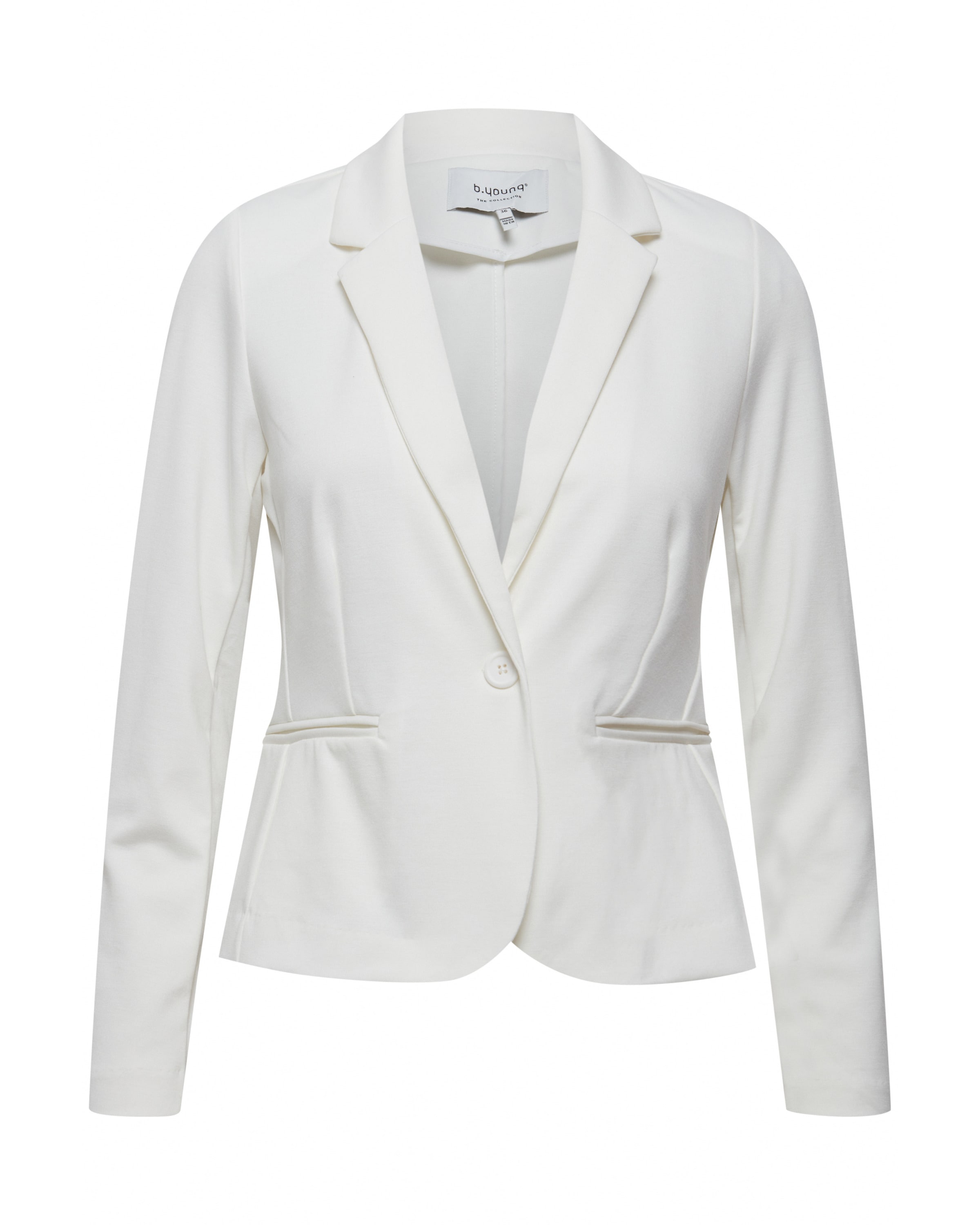 b.young Blazer 'Rizetta' in Weiß: Vorderseite