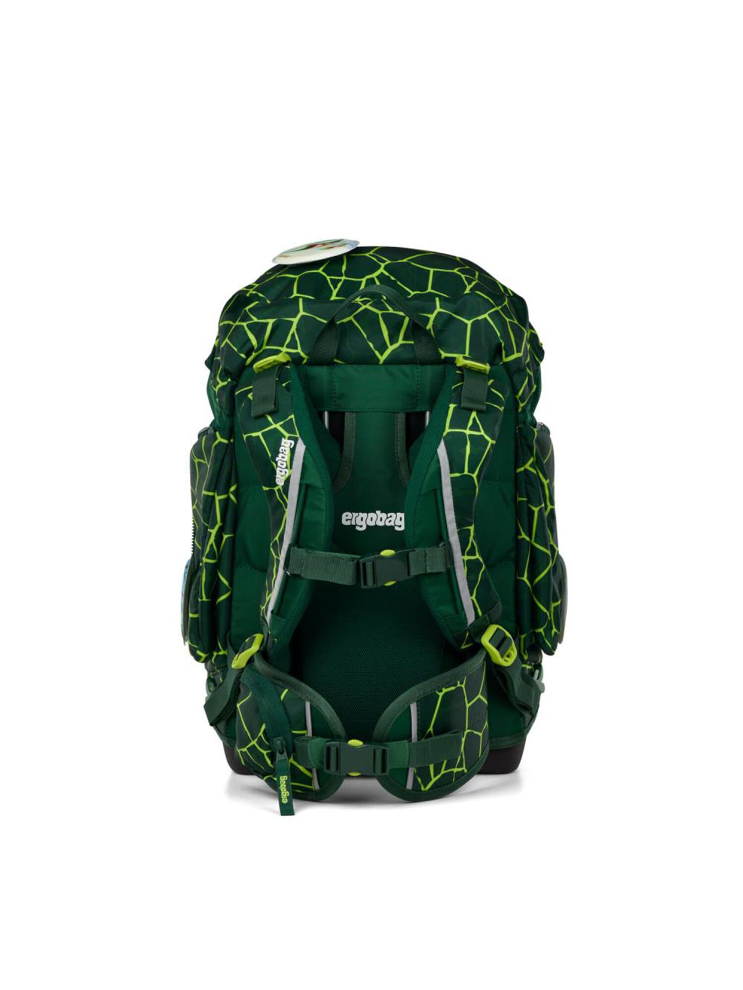 ergobag Backpack 'Schulrucksack Set' in Green