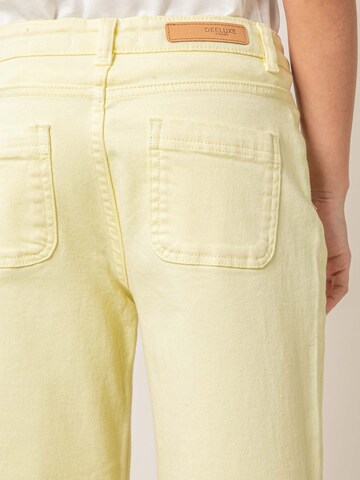 Wide Leg Jean 'Lilloo' Deeluxe en jaune