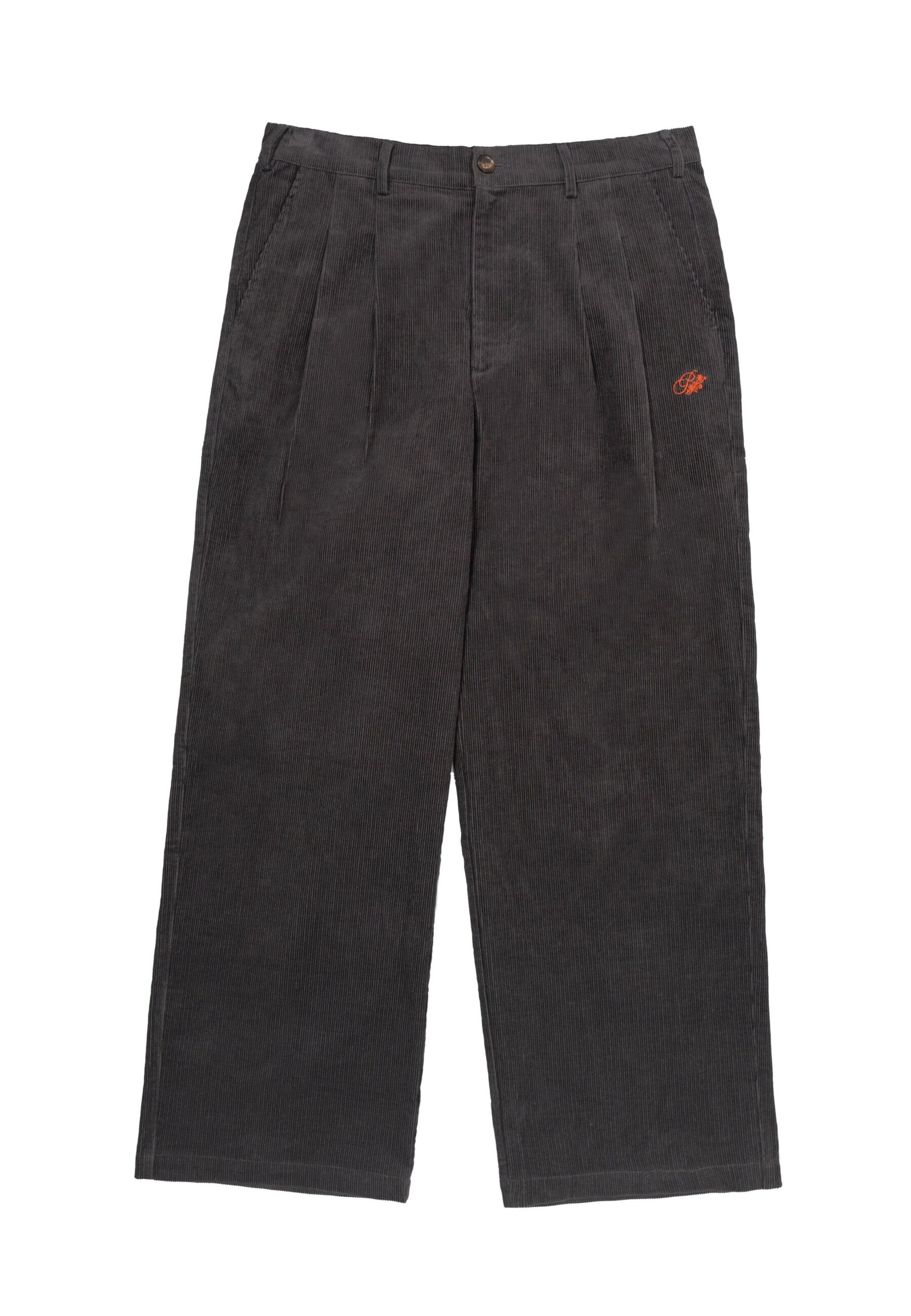Loosefit Pantaloni con pieghe 'Ranger' di Prohibited in grigio: frontale
