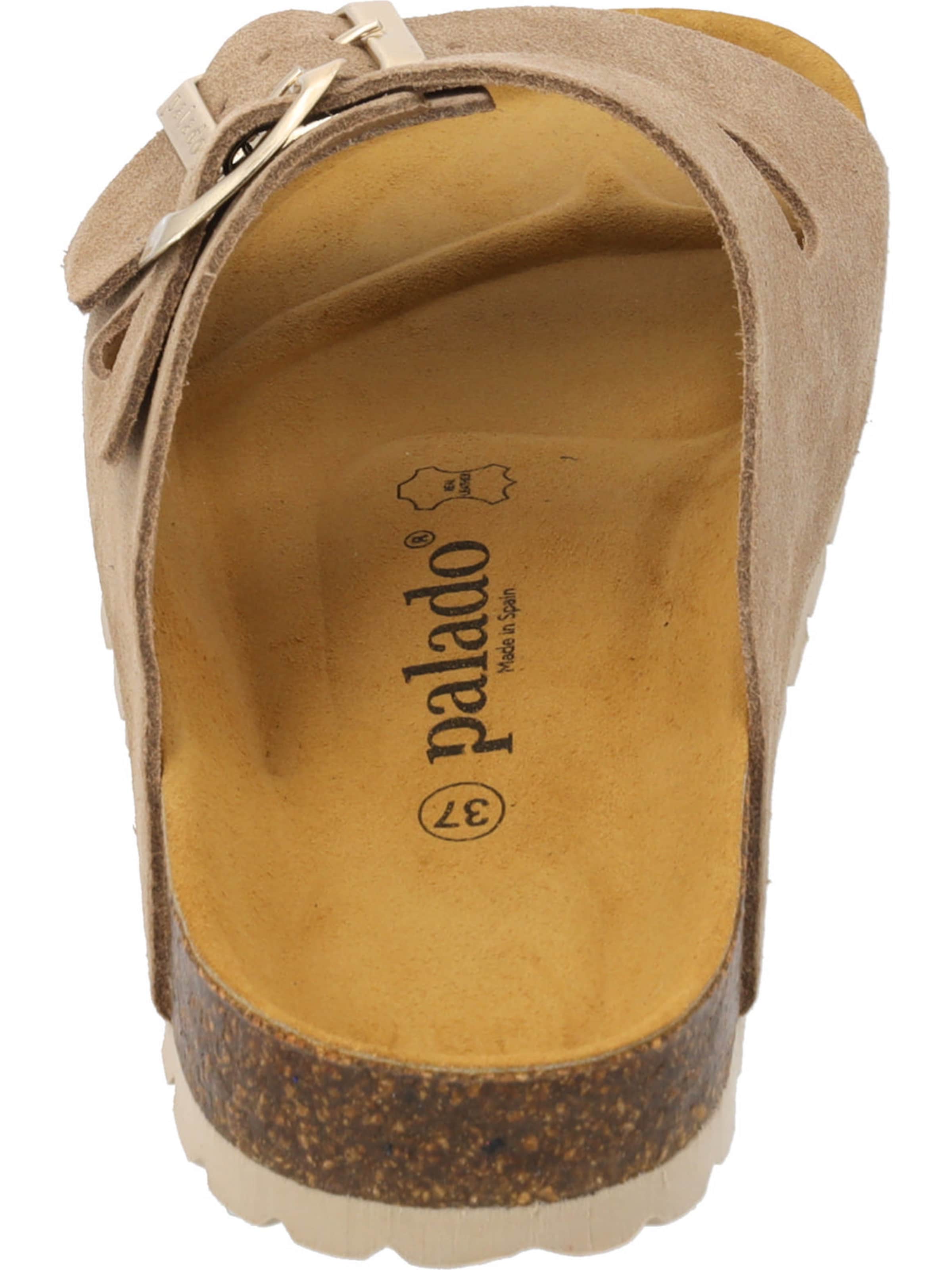 Palado Muiltjes 'Palado Korfu Suede Premium Leather' in Beige