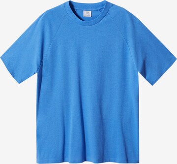 MANGO MAN Shirt 'CIRCO' in Blue: front