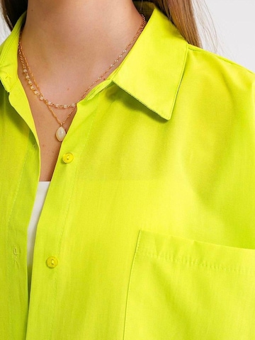 Camicia da donna di MixRay in verde