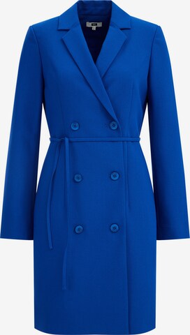 WE Fashion Jurk in Blauw: voorkant