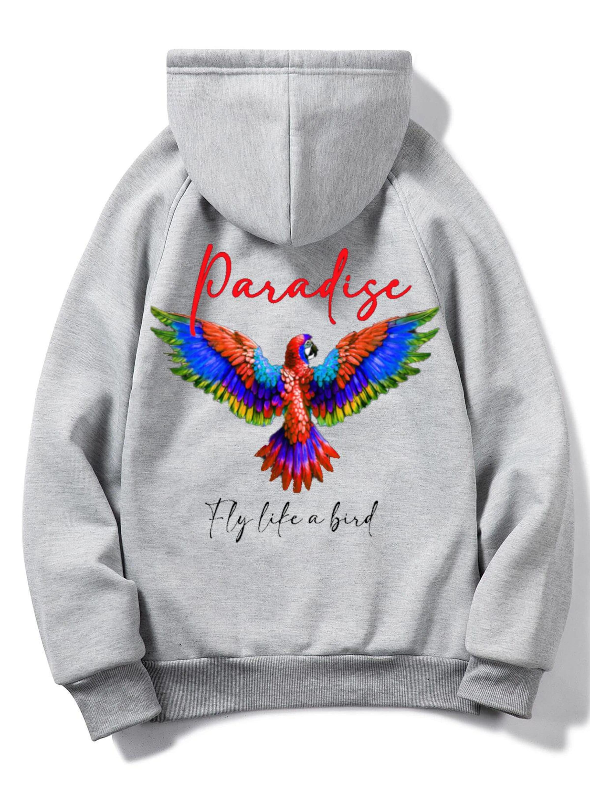 RMK Sweatshirt 'Paradise'‌‌‌‌‌‌‌ in Grau: Vorderseite