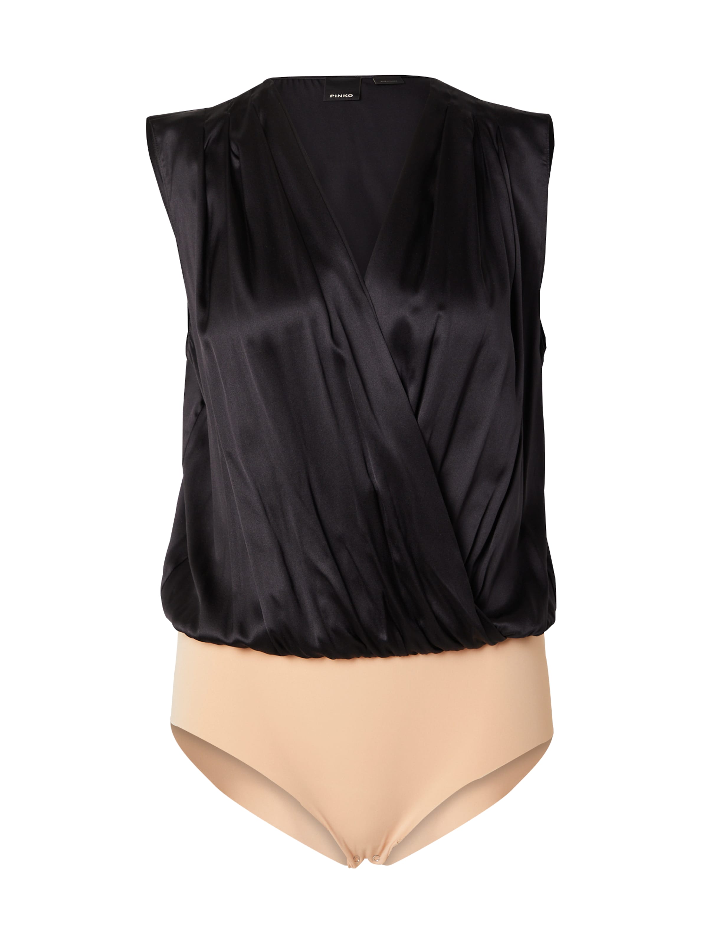 melns PINKO Blūze-bodijs: no priekšpuses
