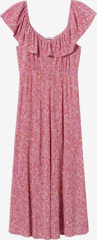 MANGO Summer Dress 'Soraya' in Pink: front