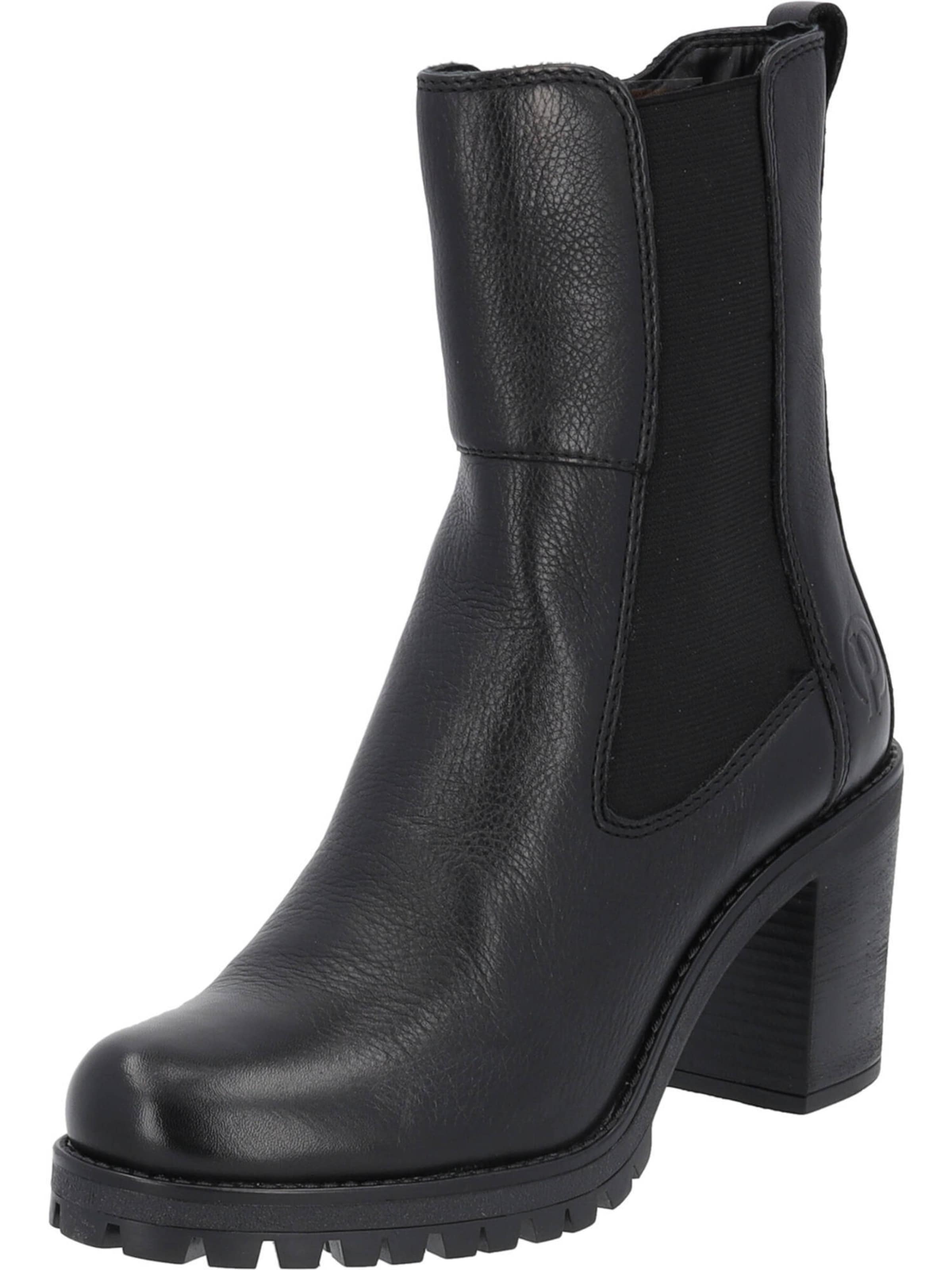 Palado Enkellaarsjes 'Giglio' in Zwart: voorkant