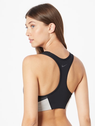 NIKE Bustier Športni nederček | modra barva