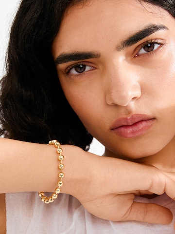 Braccialetto 'Air' di Pilgrim in oro: frontale