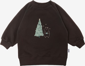 LILIPUT Sweatshirt 'Tannenbaum' in Brown: front