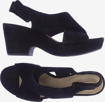 CLARKS Sandals & High-Heeled Sandals in 39,5 in Black: front