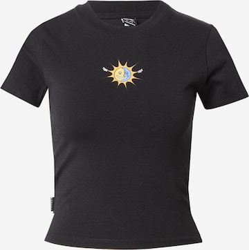 Iriedaily T-Shirt 'Ying Sun' in Schwarz: predná strana