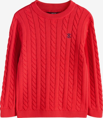 Pull-over Next en rouge : devant