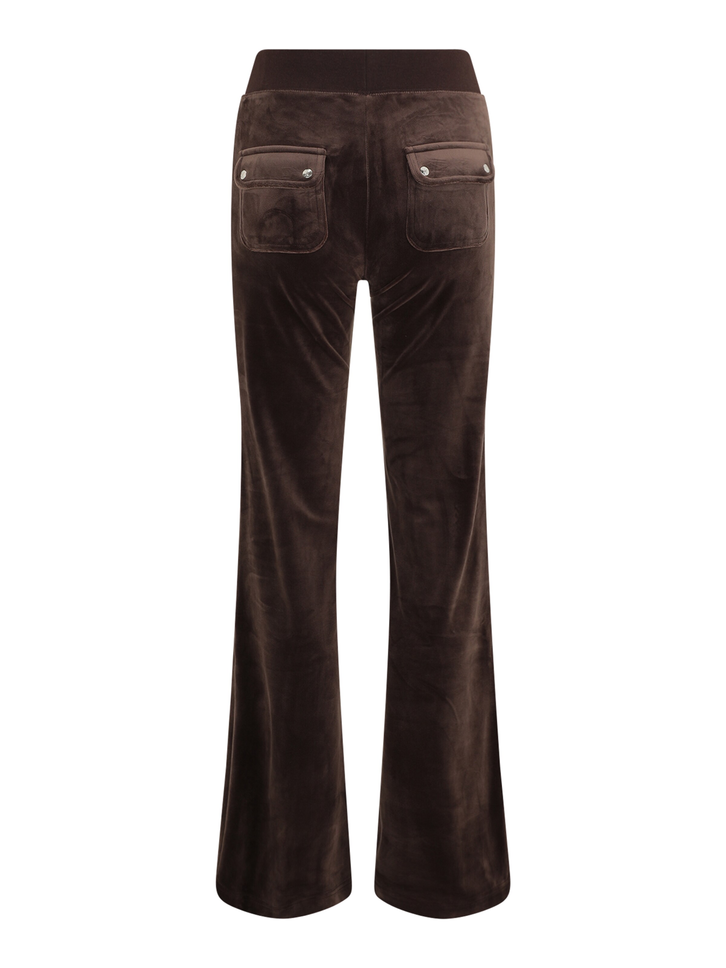 Juicy Couture Tall Расклешенный Штаны 'LAYLA' в Коричневый