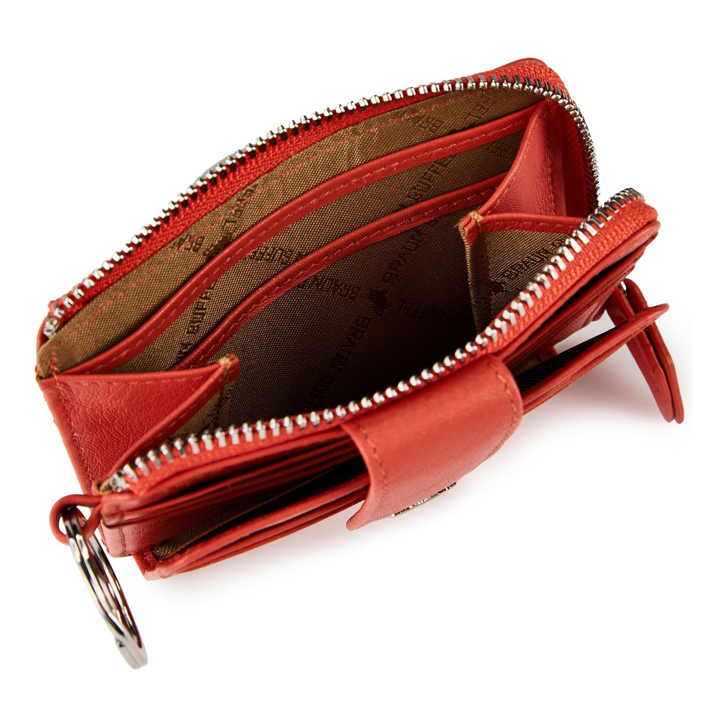 Portamonete 'Joy' di Braun Büffel in arancione